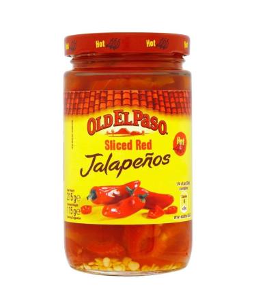 Old El Paso Old El Paso Tranches Rouge Jalapenos (215g) - Pack of 6