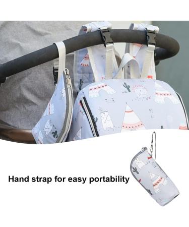 JeeGoWooss Insulated Bottle Bag - Waterproof & Wear Resistant Thermal Tote for Newborn Baby Feeding - Buy Online on GoSupps.com