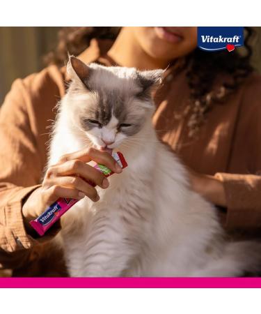 Vita Power Liquid Snack for Cats - Beef & Cat Grass Treats Supports Healthy Gut Flora Low-Calorie (6 Pack) - Buy Online on GoSupps.com