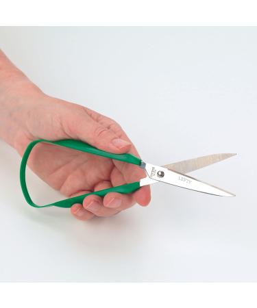Peta Easi-Grip Left-Handed Scissors - 75mm Pointed Blade for Elderly & Disabled - Easy Grip Non-Fatigue Design - Buy Online on GoSupps.com