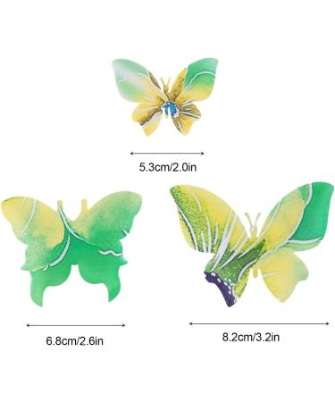 50 Pcs Edible Wafer Paper Butterflies Cake Toppers Pre-Cut Butterflies Edible Wafer/Rice Paper Dessert Cupcake Toppers Baby Shower Wedding Party Decorations #02 - Buy Online on GoSupps.com