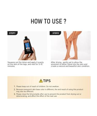 Waterproof Leg Makeup - Full Coverage Body Concealer | Vein Cover-Up Cream | Natural Tan Finish for Flawless Legs | 30ML #03 BRONZE - Buy Online on GoSupps.com