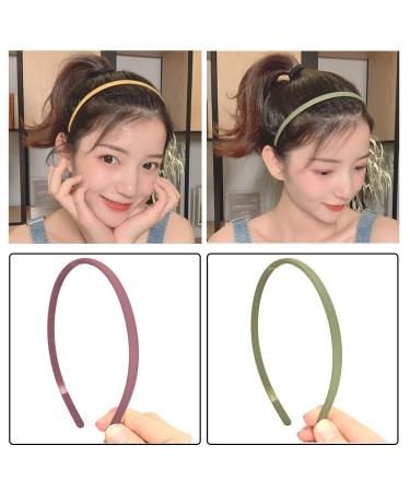 12x8mm Thin Rubber Hair Bands for Girls & Women - Durable Hair Ties with Teeth for Children & Teenagers - Buy Online on GoSupps.com