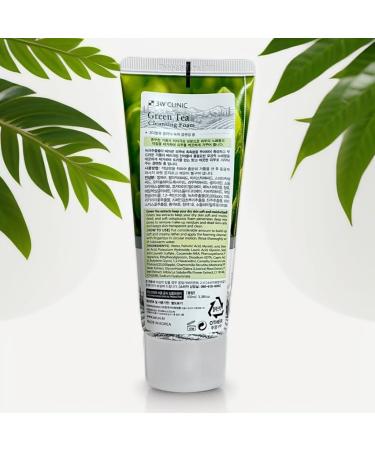 3W Clinic Green Tea Cleansing Foam 100ml x 2EA. Keep Your Skin Soft and Moisturized. Made in Korea - Buy Online on GoSupps.com