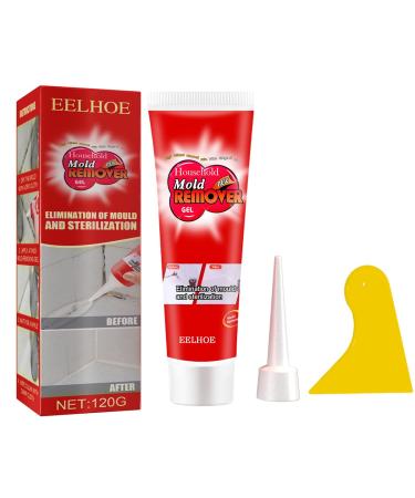 Mould Magic Extreme Gel UK Mould Magic Remover Household Mold Remover Gel Powerful Mould Magic Gel Cleaner For Wall Tiles Wall Corner And Kitchen Bathroom Sink (120g-1Pack)