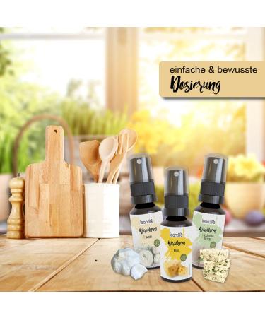 Lean:Life Seasoning Oil Spray - Vegan & Sugar-Free Aroma Spray - Made in Germany - 30ml Aioli for Flavor Boost - Buy Online on GoSupps.com