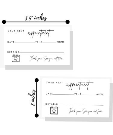 Dental Elevator Cards - 50 Pack for Tooth Whitening & Patient Memory | Minimalistic Design for Pediatric & Orthodontic Dentists - 5.1 x 8.9 cm - Buy Online on GoSupps.com