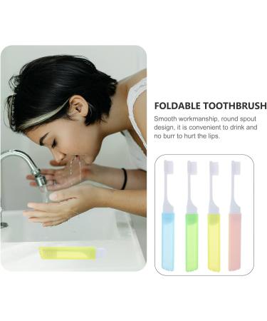 Buy Ipetboom 12 Pieces Travel Toothbrush Set - Foldable Oral Care Solution | International Shipping Available - Buy Online on GoSupps.com