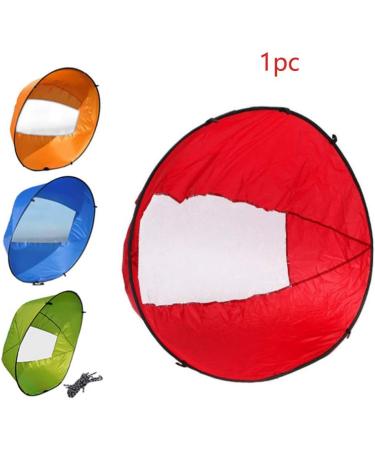 Foldable Kayak Downwind Wind Sail with Clear Window - Instant Sail for Kayaks, Canoes, Inflatables - Blue - Buy Online on GoSupps.com