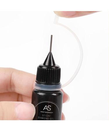 Rhinestone Glue for Nails Clear Nail Gem Glue Precision - No Wipe Adhesive Filler Sealing Glue for Gems Diamonds Jewelry Gel Nail Polish Decoration Nanyaciv - Buy Online on GoSupps.com