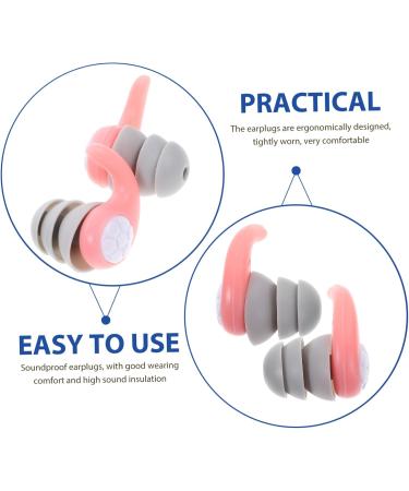 Waterproof Swim Ear Plugs for Women - Noise Reduction Earbuds | Portable Pink Earplugs for Swimming | 1 Pair - Buy Online on GoSupps.com