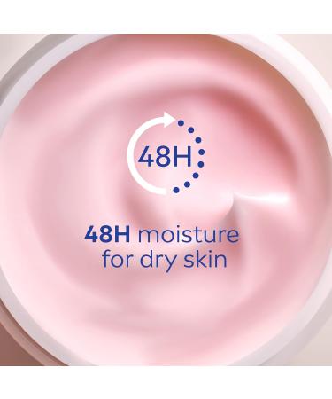 NIVEA Rose Care Gel Cream 48-Hour Hydrating Face Cream for All Skin Types Rose Water and Hyaluronic Acid Moisturizer for Face Dermatologically-Tested Skin Care 50mL - Buy Online on GoSupps.com