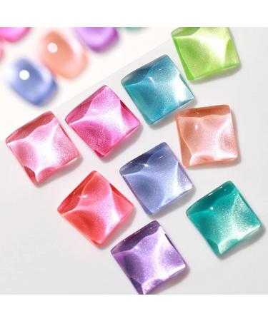15ml Gel Nail Polish Fluorescent Spar Cat Eye Gel for Manicure Colorful UV Semi Permanent Nail Polish Phototherapy Gel - (Color: 2) - Buy Online on GoSupps.com