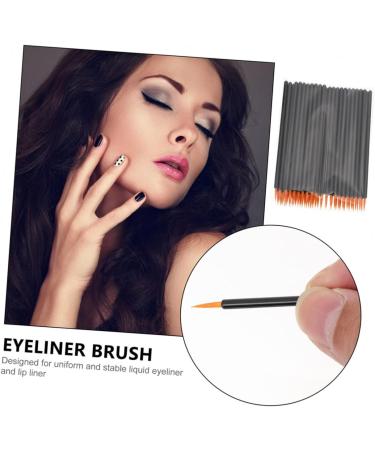 NOLITOY 200 Pcs Disposable Eyeliner Brush Tools Practical Eyeliner Woman With Hat Applicator 9x6.5cmx2pcs Blackx2pcs - Buy Online on GoSupps.com