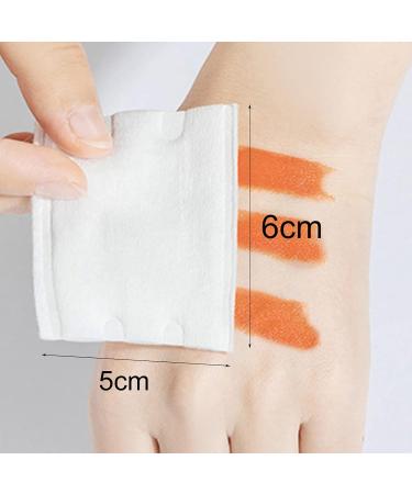 shlutesoy Cosmetic Cotton Strong Water Absorption Cleaning Skin Mini Facial Clean Nail Wipes Debris Skin Care Pad for Travel 50 - Buy Online on GoSupps.com