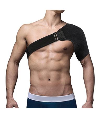 Shoulder Brace for Recovery & Stability | Rotator Cuff Support with Hot/Cold Therapy Bag - Buy Online on GoSupps.com
