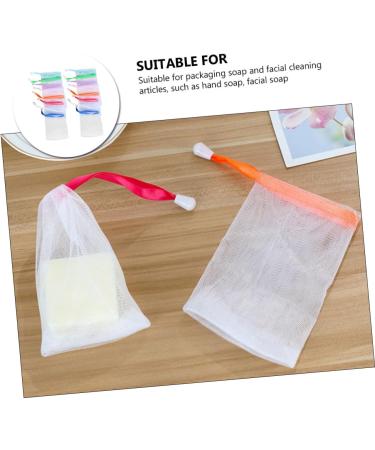 Baluue 30pcs Foaming Net Soap Bag Soap Pouch Soap Saver Holder Drawstring Soap Mesh Soap Net Bag Nylon - Buy Online on GoSupps.com