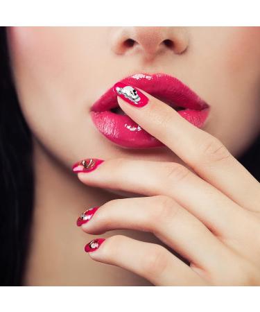 Lips Nail Art Stickers - Valentine's Day Decals for Women and Girls - Buy Online on GoSupps.com