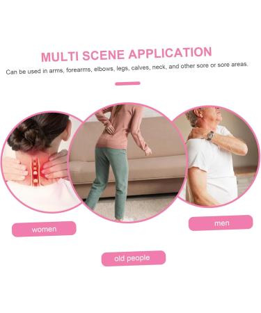 Healvian Muscle Roll Massage Tool - Removable Manual Massage Bars for Trigger Point Relief | Perfect for Calves Arms Tennis Elbow & Golf Pain - Buy Online on GoSupps.com