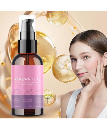 Renew Ritual Serum Renew Serum Say Goodbye To Dark Spots Intense Renewal Serum Hydrating Facial Serum Promote Collagen Production Transform Your Skin Naturally (60ML 1PCS) 1PCS 60 ml (Pack of 1) - Buy Online on GoSupps.com