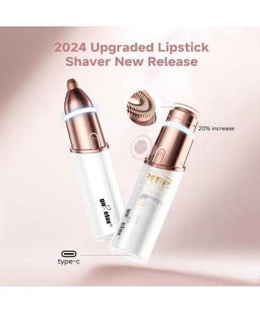 guRelax Facial Hair Remover(NEW) Facial Hair Removal for Women 2-in-1 Hair Removal Device Hair Remover for Face Woman Face Shaver/Trimmer with 2 Replacement Heads White(gen 3 Pro) - Buy Online on GoSupps.com