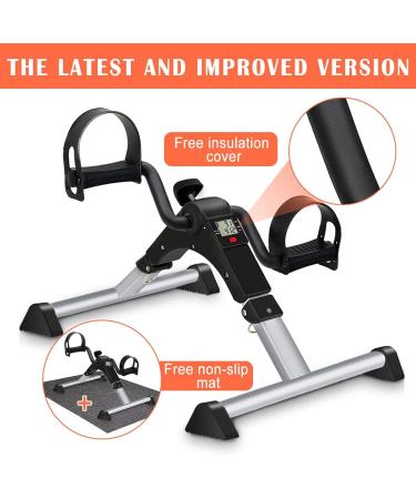 GOREDI Pedal Exerciser - Fitness Folding Peddler for Arm & Leg Workout with LCD Display - Buy Online on GoSupps.com