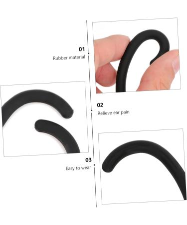 Magiclulu 10 Pair Anti-Snag Silicone Ear Hooks for Kids - Face Mask Ear Protectors - Buy Online on GoSupps.com