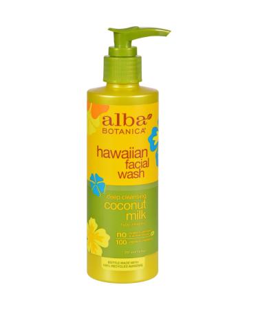 Alba Botanica Facial Wash Coconut Milk 8 Fz