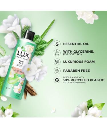 Lux Freesia Scent & Aloe Vera Bodywash - Refreshing 245ml | Nourishing Shower Gel for All Skin Types - Buy Online on GoSupps.com
