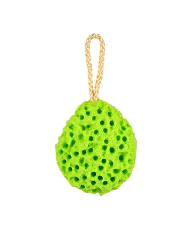 Bath Shower Sponge Bath Mesh Pouf Shower Ball Body Cleansing Scrubber Exfoliating Bath Sponge Bath Ball for Women and Men 4 Colors Optional(Green)