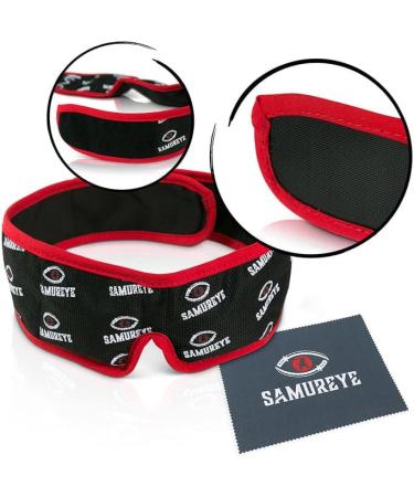 Bruder Samureye Gaming Enhancement Mask | Improve Gaming Performance and Reaction Times | Microwaveable Moist Heat | Rejuvenates and Refreshes Eyes | Adjustable and Hand Washable - Buy Online on GoSupps.com
