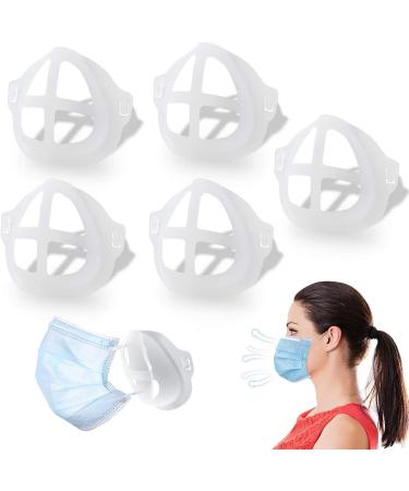 3D Bracket lipstick protection lipstick protection cooling face mask holder inner support frame for the face Summer ready for summer sports adults (15 pieces)