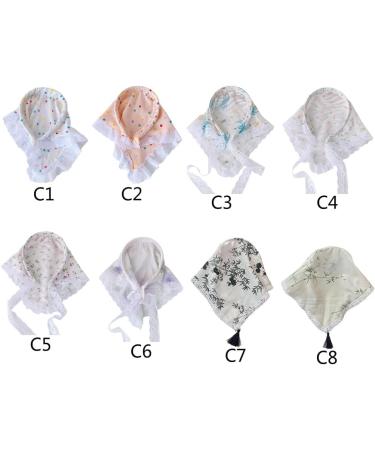 hgnxa Lace Headscarf Girl Headband Elegant Hair Scarf Bandanas Headpiece Lace Hairband Women Photo Headwrap Head Covering Dot White - Buy Online on GoSupps.com