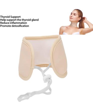 Asixxsix Reusable Cotton Castor Oil Pack for Neck & Thyroid - Reduce Inflammation with Adjustable Buckle - Buy Online on GoSupps.com