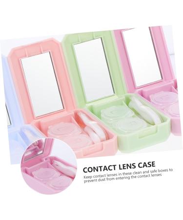 Solustrie 12 STK Contact Lens Container Set | Travel Case & Organizer | Glass Terrarium Holder with Suction Rod | International Shipping Available - Buy Online on GoSupps.com