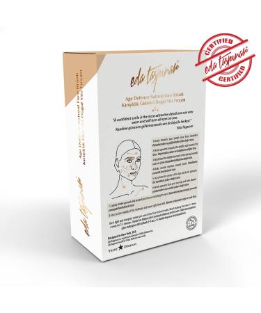 Eda Taspinar Age Defence Face Brush | Natural Horsehair Anti-Wrinkle Tool for Exfoliation & Softer Skin - International Shipping - Buy Online on GoSupps.com