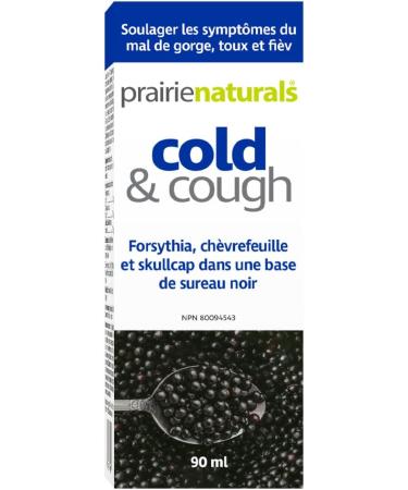 Prairie Naturals Cold and Cough 90ml - Fast Relief for Cold Symptoms - Buy Online on GoSupps.com
