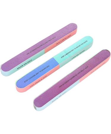 Sanding Buffer Manicure Pedicure SiX Sided Nail File Tool Suitable for Nails False Nails Nail Extensions Nail Care with Sanding Strip Compact Size for Cosmetic Bag - Buy Online on GoSupps.com