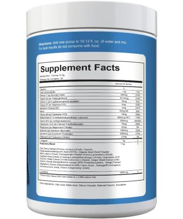 Combo+ L-Arginine 5000mg & L-Citrulline 1000mg Drink Mix Cherry Vitamins B12 C D3 Taurine CoQ10 Beet Root 30 Servings Nitric Oxide and Cardiovascular Support Supplement 390g Cherry 13.8 Ounce (Pack of 1) - Buy Online on GoSupps.com