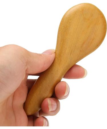 Verdant Touch Facial Gua Sha Tool - 100% Natural Wood Massage Board for Eye Fitness - Portable 6x2 Inches - Buy Online on GoSupps.com