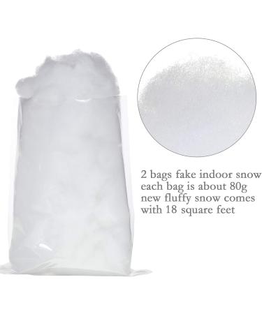 2 Bags 160g Polyester Fiber Fill Stuffing for Crafts, Pillows, and Small Animals - White - Buy Online on GoSupps.com