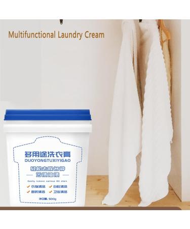 Multifunctional Laundry Cream Powerful Stain Removal Oil Stains And Fruit Stains Laundry Artifact White Shoe Cleaning Cream - Buy Online on GoSupps.com