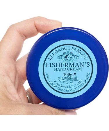 Fishermans Nourishing Hand Cream 100g by Elegance Natural Skin Care Restore and Repair Dry Chapped Outdoor Hands - Buy Online on GoSupps.com