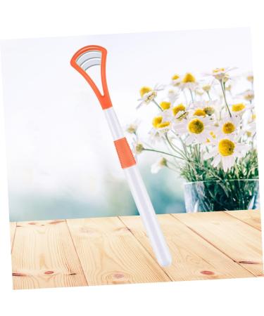 Buy SOLUSTRE Tongue Cleaning Tools - Tongue Brush Scraper & Cleaner for Adults | Effective Oral Hygiene - Buy Online on GoSupps.com