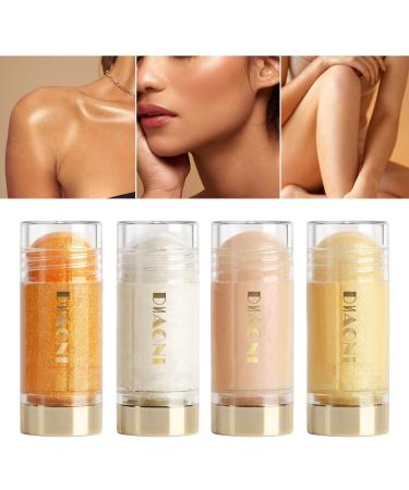 Jelly Makeup Highlighter Makeup Stick for Face Radiant Shimmer Shine Buildable Color Light and Silky Highlighting Face Cream - Buy Online on GoSupps.com