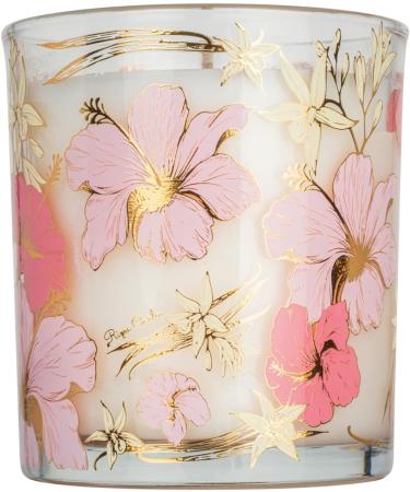 Rizos Curls Flor de Hibiscus Candle - Soothing Aromatherapy Coconut & Soy Wax 50 Hour Burn Time Vegan & Cruelty Free - Buy Online on GoSupps.com