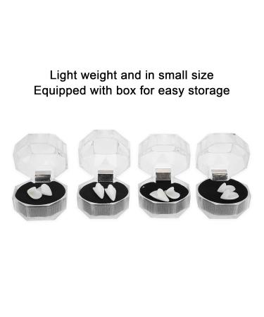 Vivid Effect False Teeth | Cosplay Dentures Set for Halloween & Christmas | Easy to Use Lightweight ABS Material & Adhesive - Buy Online on GoSupps.com