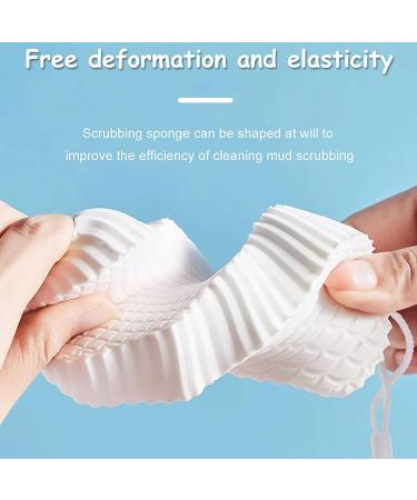 GONEBIN Ultra Soft Bath Sponge for Gentle Exfoliation - Gray | Adults, Children, Pregnant Women | Spa Scrub, Dead Skin Removal - Buy Online on GoSupps.com