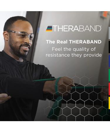 TheraBand Non-Latex Resistance Band 25 Yard Roll - Red Medium - Buy Online on GoSupps.com