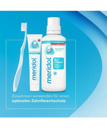  Meridol Meridol Oral Conditioner 100ml Antibacterial effect for healthy teeth and gums alcohol-free trial and travel size - Buy Online on GoSupps.com